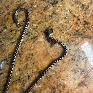 David Yurman Silver Chain Necklace